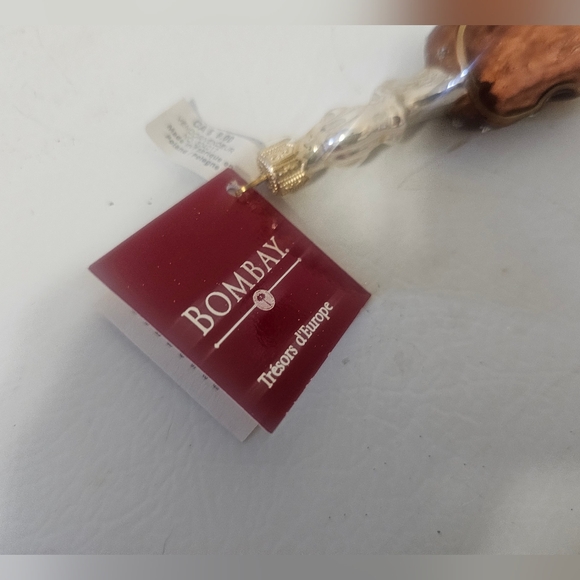 BOMBAY Christmas Glass Ornaments Set of 4 NWT - Picture 8 of 8